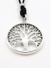 Rope Necklace W/ Tree of Life Pendant